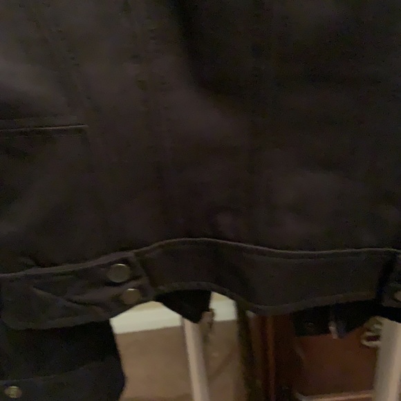 Hugo Boss, moto style, black cropped jacket, size medium - Picture 10 of 11